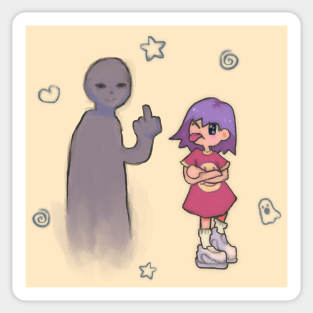 I'm not scared of monsters! Ver. 2 Sticker